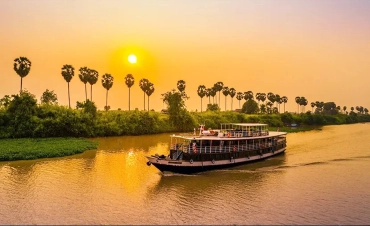 Jonque Mekong Toum Tiou - Cambodge - Mékong 8 Jours 7 Nuits