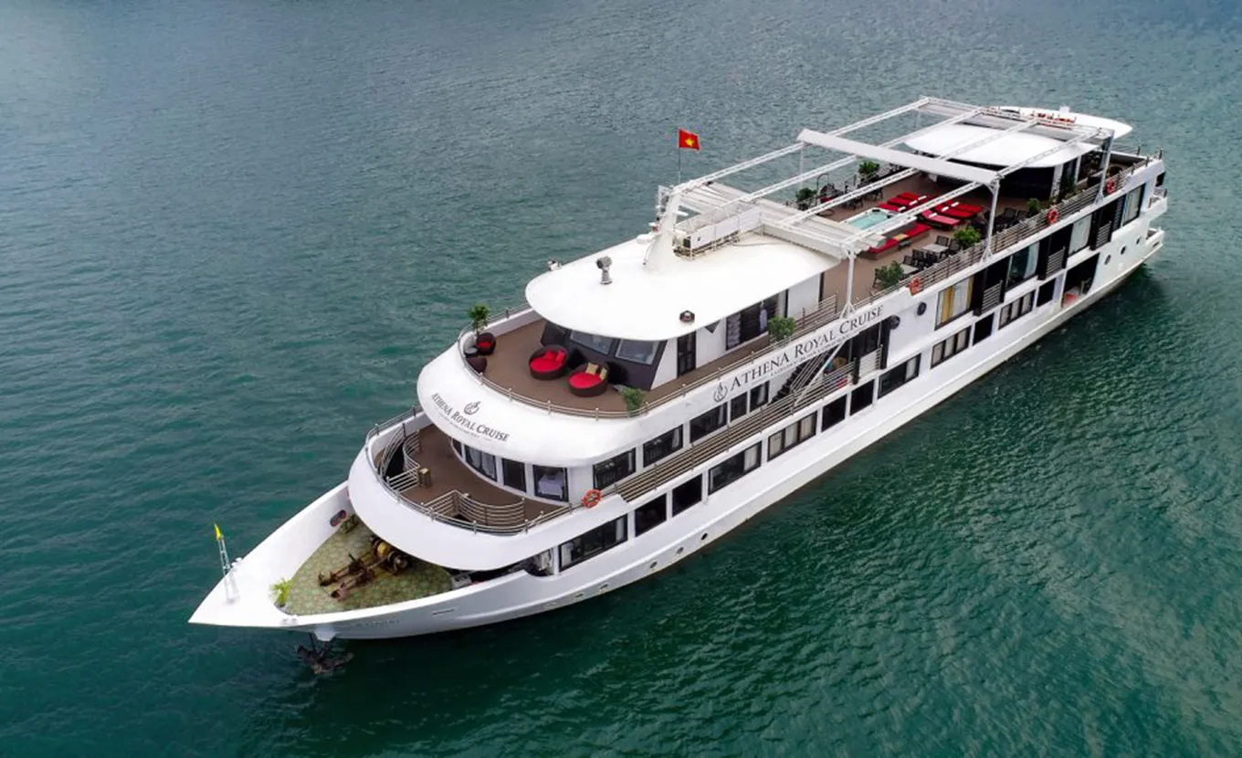 Jonque Athena Royal - Baie Halong 3 Jours 2 Nuits