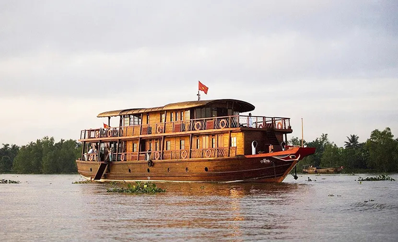 Jonque Mekong Bassac - Can Tho - Cai Be - Can Tho 3 Jours 2 Nuits