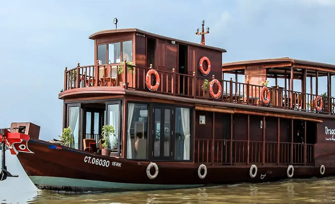 Jonque Mekong Dragon Eyes - Can Tho - Cai Be 2 Jours 1 Nuit