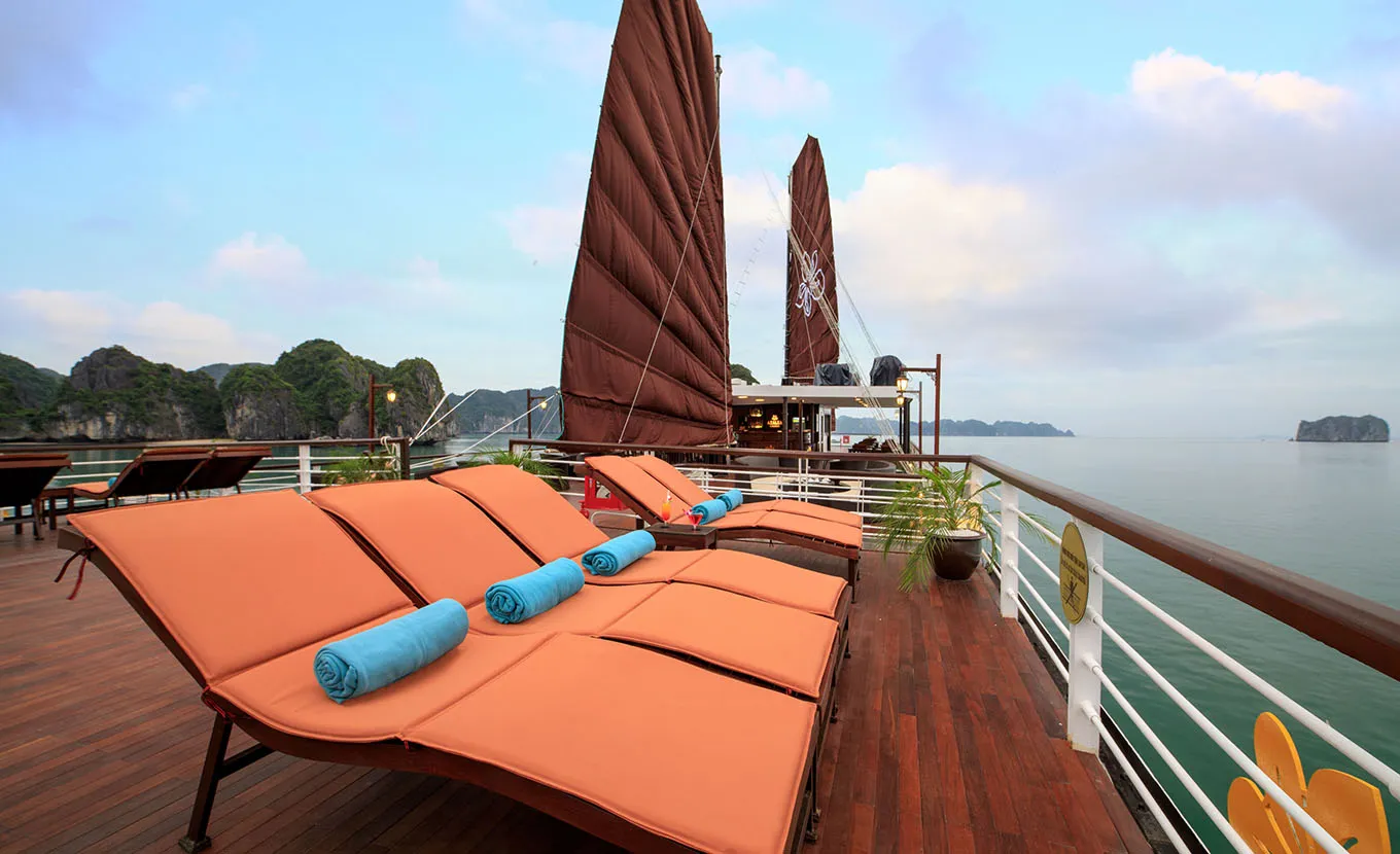 Jonque Orchid - Tuan Chau - Baie De Lan Ha 3 Jours 2 Nuits