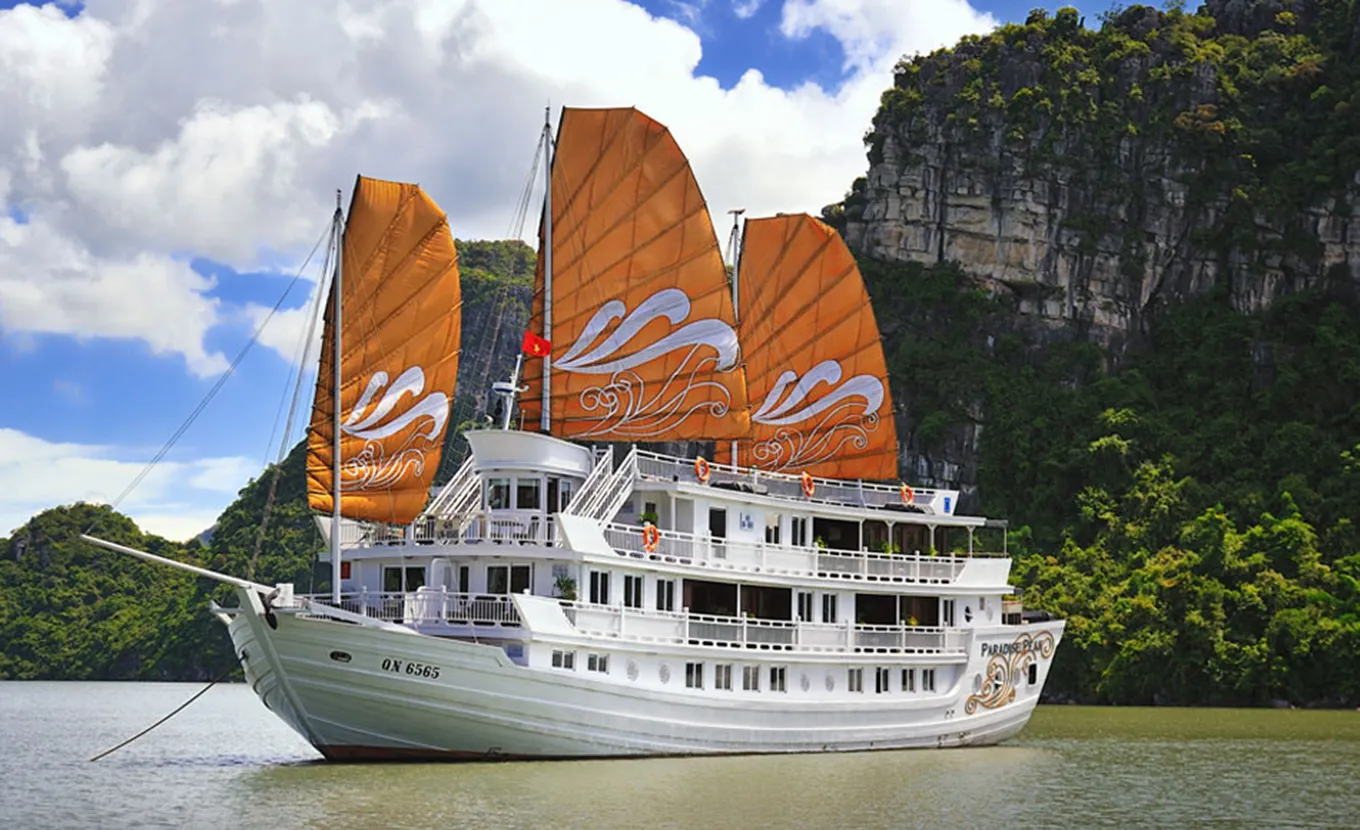Jonque Paradise Peak - Baie D'halong 2 Jours 1 Nuit