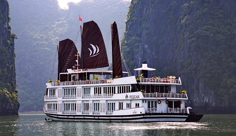 Jonque Croisière Pelican - Baie D'halong 3 Jours 2 Nuits