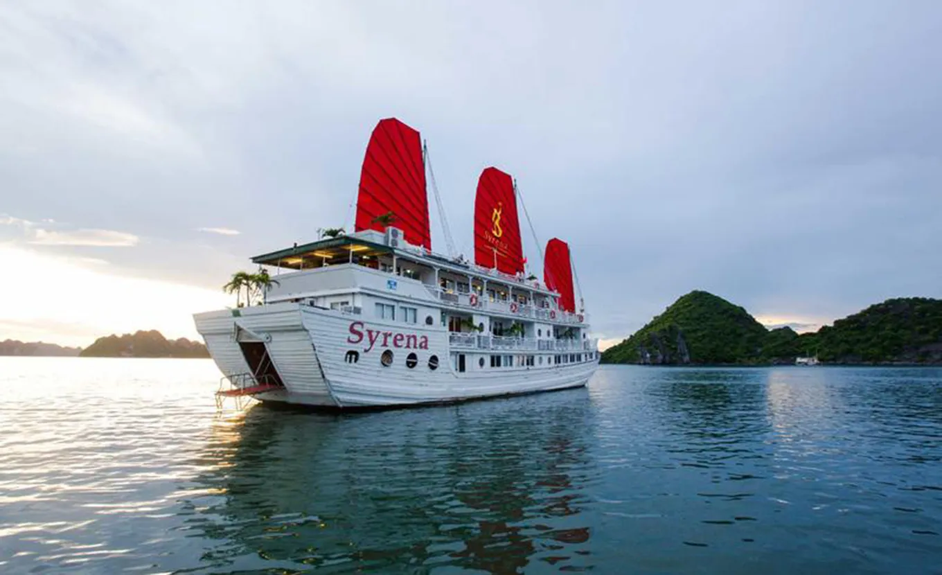 Jonque Syrena - Baie D'halong 2 Jours 1 Nuit